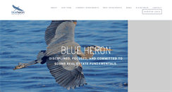 Desktop Screenshot of blueheronassetmanagement.com